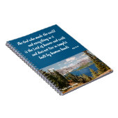 Christelijk Notitieboek Crater Lake Oregon (Rechterzijde)