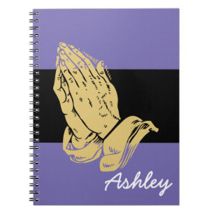 Christelijk Notitieboek-Prayer-Aangepaste naam Notitieboek