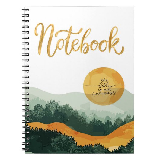 Christelijk Notitieboek voor Bijbel Journaling (Voorkant)