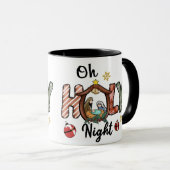 Christelijk - O Heilige Nacht - Kerstmis Mok (Voorkant rechts)