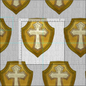Christelijk object afschermen stof (Delen)