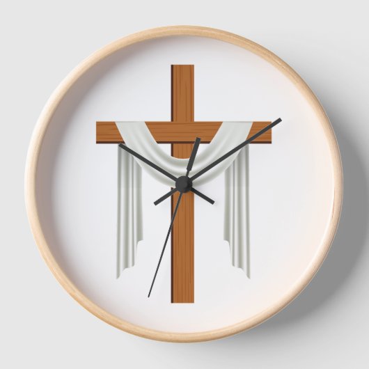 Christelijk ontwerp wandklok (Voorkant)