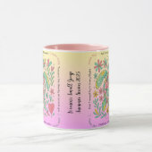  Christelijk ontwerp, Zeeen schildpad, roze Mok (Midden)