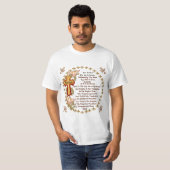 Christelijk Onze Vader Gebed T-shirt (Voorkant volledig)