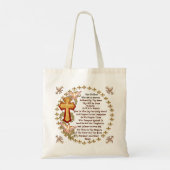Christelijk Onze Vader Gebed Tote Bag (Achterkant)