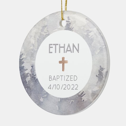 Christelijk Ornament Baptism Dedication Date (Links)