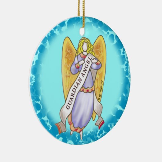 Christelijk Ornament Guardian Angel (Rechts)