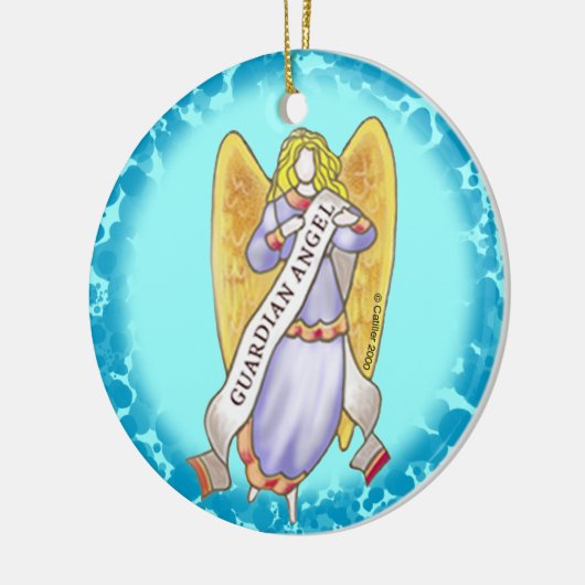 Christelijk Ornament Guardian Angel (Links)