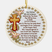 Christelijk ornament Lords Prayer (Voorkant)