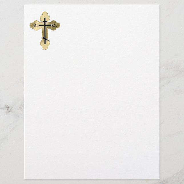 Christelijk orthodoxe kruis (Voorkant)