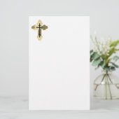 Christelijk orthodoxe kruis briefpapier (Staand voorkant)
