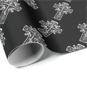 Christelijk orthodoxe kruis cadeaupapier (Rol Hoek)