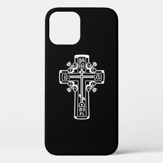 Christelijk orthodoxe kruis Case-Mate iPhone case (Achterkant)