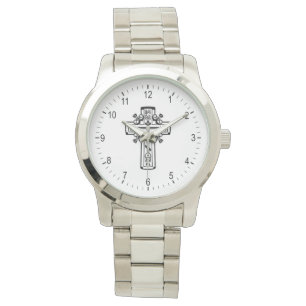 Christelijk orthodoxe kruis horloge