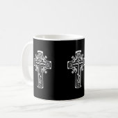 Christelijk orthodoxe kruis koffiemok (Voorkant links)