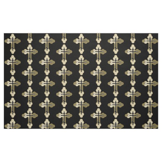 Christelijk orthodoxe kruis stof (Fat Quarter)