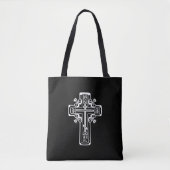 Christelijk orthodoxe kruis tote bag (Voorkant)