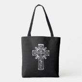Christelijk orthodoxe kruis tote bag (Achterkant)