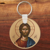 Christelijk-orthodoxe pictogrammen van Byzantijn:  Sleutelhanger (Voorkant)