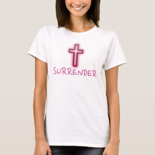 Christelijk overhemd overgeven t-shirt