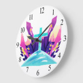 Christelijk paaskruis grote klok (Hoek)