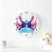 Christelijk paaskruis grote klok (Huis)