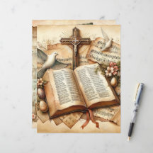  Christelijk paasplakboekpapier