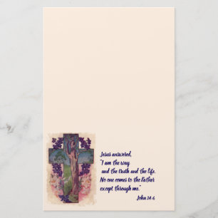 Christelijk papier voor dwars- en boomstampapier