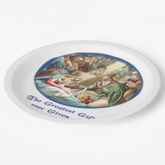 Christelijk Papieren Bordje (Gekanteld)