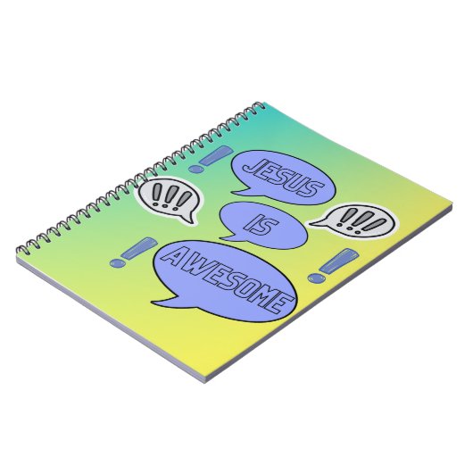 Christelijk partijthema tweble journal notitieboek (Linkerzijde)