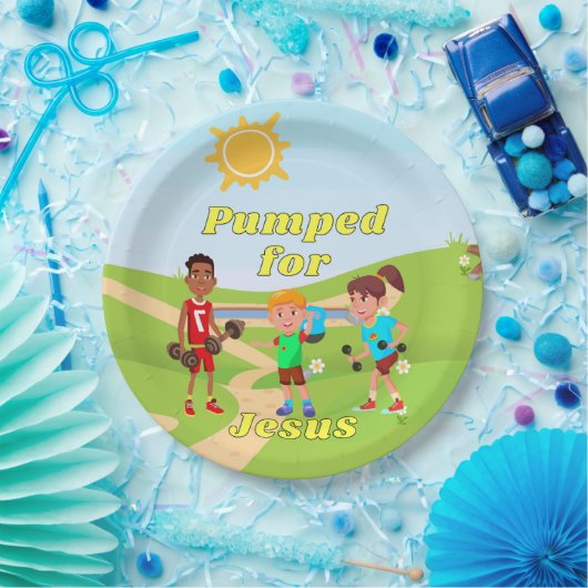 Christelijk-party-tafelgerei thema Papieren Bord (Feest)