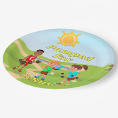 Christelijk-party-tafelgerei thema Papieren Bord (Gekanteld)