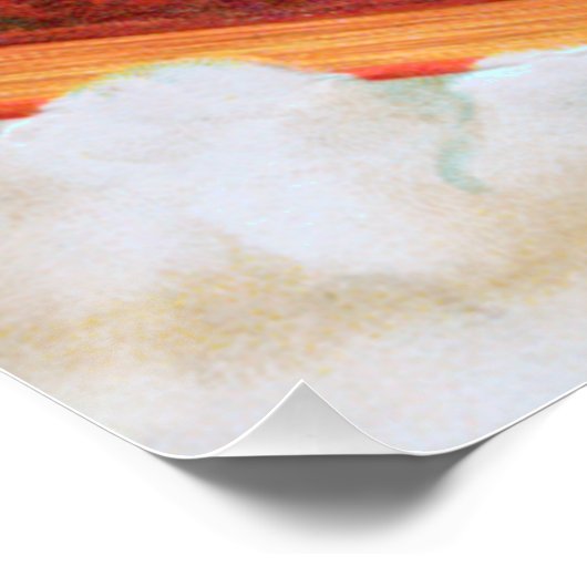 Christelijk Paschaal lam / Agnus dei generiek Perfect Poster (Hoek)