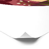 Christelijk Pasen Pasen Jezus Lege Graf & Kruis Perfect Poster (Hoek)