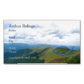 Christelijk | Pastor | Prijs Magnetisch Visitekaartje (Voorkant)