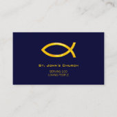 Christelijk | Pastor | Prijs Visitekaartje (Voorkant)