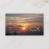 Christelijk | Pastor | Prijs Visitekaartje (Achterkant)