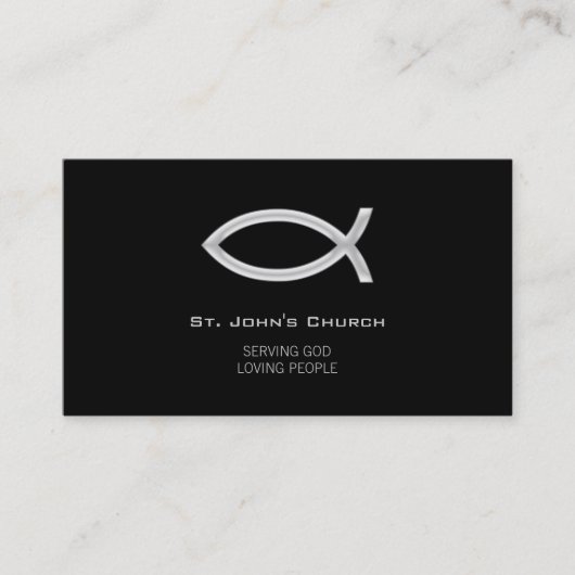 Christelijk | Pastor | Prijs Visitekaartje (Voorkant)