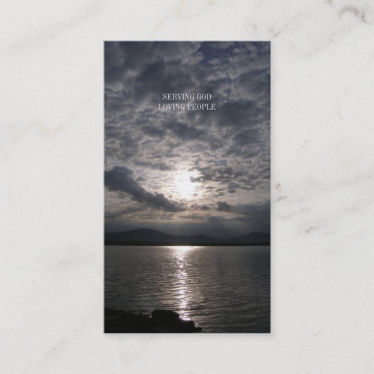 Christelijk | Pastor | Prijs Visitekaartje (Voorkant)