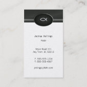 Christelijk | Pastor | Prijs Visitekaartje (Achterkant)