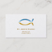 Christelijk | Pastor | Prijs Visitekaartje (Voorkant)