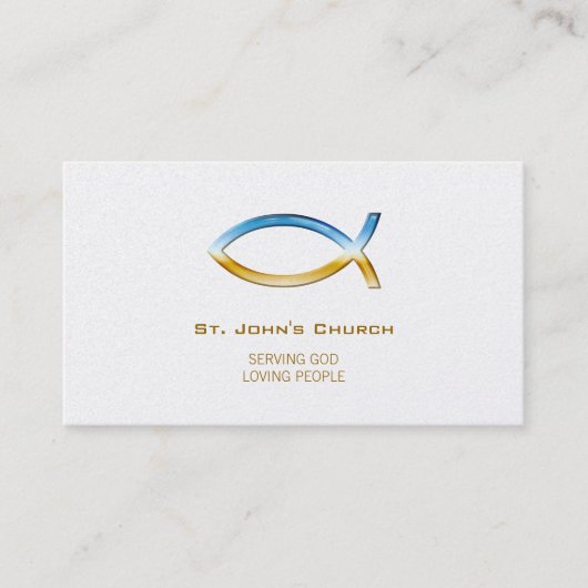 Christelijk | Pastor | Prijs Visitekaartje (Voorkant)