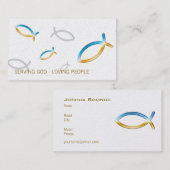 Christelijk | Pastor | Prijs Visitekaartje (Voorkant / Achterkant)