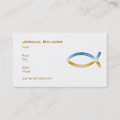 Christelijk | Pastor | Prijs Visitekaartje (Achterkant)