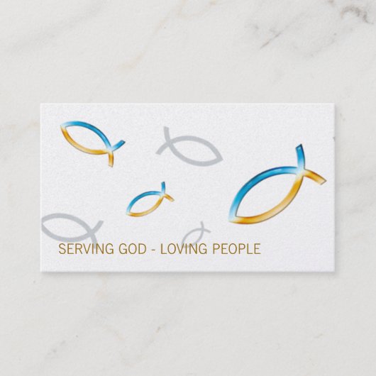 Christelijk | Pastor | Prijs Visitekaartje (Voorkant)