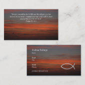 Christelijk | Pastor | Prijs Visitekaartje (Voorkant / Achterkant)