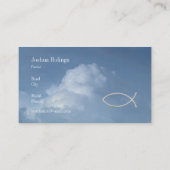 Christelijk | Pastor | Prijs Visitekaartje (Achterkant)