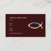 Christelijk | Pastor | Prijs Visitekaartje (Achterkant)