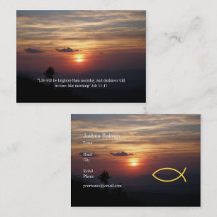 Christelijk Pastor Prijs Visitekaartje