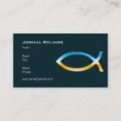 Christelijk | Pastor | Prijs Visitekaartje (Achterkant)